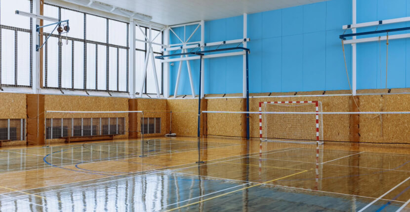 Badminton Court Installation in Northallerton DL7 8