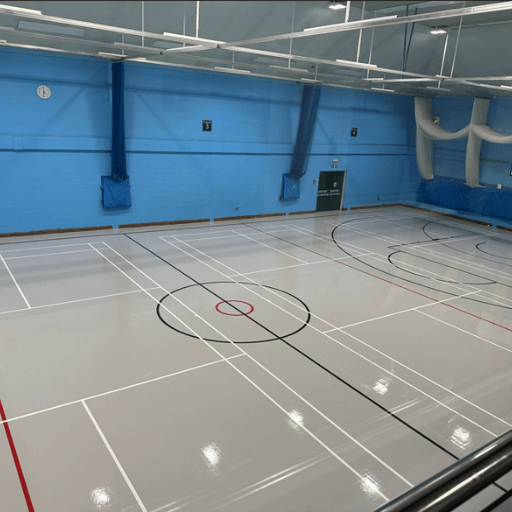 Badminton Court Setup